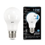Лампа Gauss LED A60 10W E27 920lm 4100K step dimmable (102502210)