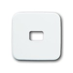 Клавиша с окном для символа выключателя/переключателя и кнопок альпийский белый Reflex SI (ABB) [BJE2520-214] 1731-0-0926