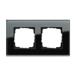Gira ESP Черное стекло Рамка 2-ая (G21205)