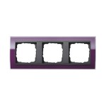 Gira EV CL Фиолетовый/антрацит Рамка 3-ая (G213758)