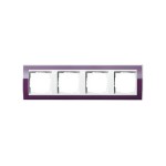 Gira EV CL Фиолетовый/Бел Рамка 4-ая (G214753)