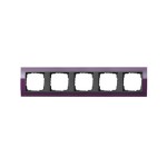 Gira EV CL Фиолетовый/антрацит Рамка 5-ая (G215758)