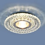 Точечный светильник Elektrostandard 2197 MR16 CL/SL прозрачный/серебро
