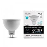 Лампа Gauss LED Elementary MR16 GU5.3 9W 660lm 4100K (13529)