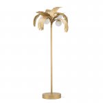 Торшер Vintage Floor Lamp Gold Сoconut Palm Loft Concept 41.201
