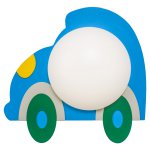 Настенный детский светильник синий автомобиль 43012/1wBL Gerhort