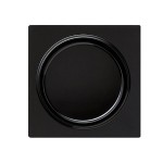 Gira S-Color Черный Накладка для светорегулятора с кнопкой (G65047)