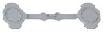 Legrand Plexo Серый Комплект из 4 колпачков(на винты) (арт. 69598)