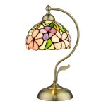 Настольная лампа тиффани стиля Velante 888-804-01