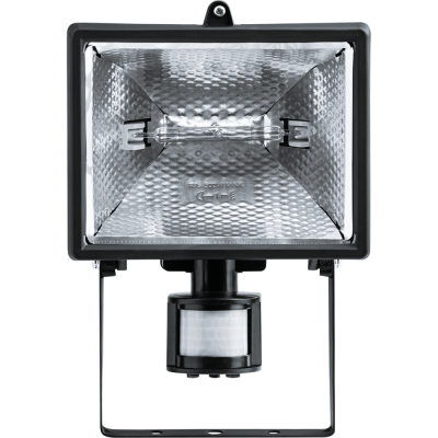 Галогенный прожектор 500W Navigator 94 611 черный с датчиком Галогенный прожектор 500W Navigator 94 611 черный с датчиком