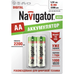 Аккумулятор AA Navigator 94 785 NHR-2200Mh (2шт)