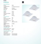 Встраиваемый светильник Eglo 95801 PINEDA
