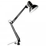 Настольная лампа на струбцине Arte lamp A6068LT-1BK Senior