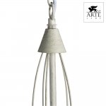 Люстра белая классическая Arte lamp A9310LM-5WG Orlean