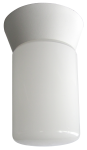 Светильник для бани керамический AL-423, "Банник", белый