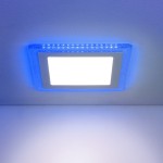 Светильник Downlight Elektrostandard DLS024 18W 4200K подсветка Blue