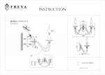 Настенный светильник бра Freya FR2046-WL-02-BR Velia