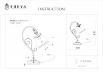 Настольная лампа Freya FR405-00-R Driana