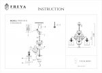 Потолочный светильник Freya FR2405-PL-05-BZ Driana