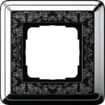 Gira ClassiX Art Хром/Черный Рамка 1-ая (G211682)