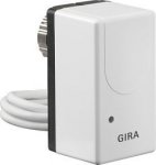 Gira KNX Сервопривод 2 для клапана отопления, с коплером и 2-мя бинарными входами (G109700)