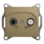 SE Glossa Титан TV-SAT Розетка одиночная 1DB (GSL000497)