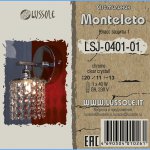 Светильник настенный бра Lussole LSJ-0401-01 MONTELETO