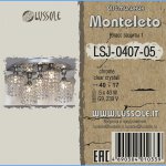 Люстра Lussole LSJ-0407-05 MONTELETO