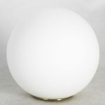 Плафон стекло белое шар 180мм с резьбой LSP-8585 Cleburne