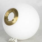 Плафон стекло белое шар 180мм с резьбой LSP-8585 Cleburne