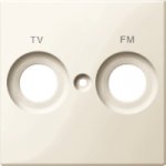 Merten SM Беж глянц Накладка розетки TV-FM с маркировкой (MTN299944)
