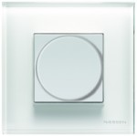 Рамка 4 поста стекло белое Zenit (Niessen) N2274 CB