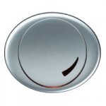 Накладка для роторного светорегулятора серебро Tacto (ABB) [NIE 5560 PL] 5560 PL