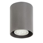 Потолочный светильник Tubo8 P1 11, Металл,Серый,D8/H9.5,1xGU10/50W