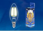 Лампа светодиодная Uniel LED-C35-5W/WW/E14/CL/MB GLM10TR