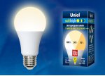 Лампа светодиодная Uniel LED-A60-10W/WW/E27/FR/MB PLM11WH