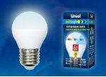 Лампа светодиодная Uniel LED-G45-6W/NW/E27/FR/MB PLM11WH