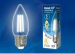 Лампа светодиодная Uniel LED-C35-5W/NW/E27/CL/DIM GLA01TR