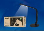Светодиодный светильник Uniel TLD-555 Black/LED/500Lm/5500K/Dimmer/USB