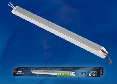Блок питания для светодиодных ламп и модулей Uniel UET-VAT-036A20 12V IP20 Блок питания для светодиодных ламп и модулей Uniel UET-VAT-036A20 12V IP20