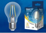 Лампа светодиодная Uniel LED-A60-10W/3000K/E27/CL/DIM GLA01TR