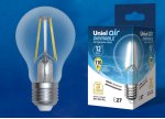 Лампа светодиодная Uniel LED-A60-12W/4000K/E27/CL/DIM GLA01TR