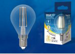 Лампа светодиодная Uniel LED-G45-9W/3000K/E14/CL/DIM GLA01TR