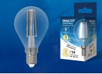 Лампа светодиодная Uniel LED-G45-9W/4000K/E14/CL/DIM GLA01TR