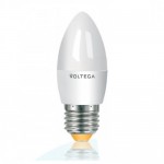 Лампа светодиодная свеча 5.5W Е27 2800К VG4-C2E27warm5W