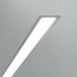 Линейный светодиодный встраиваемый светильник 53см 10Вт 6500К матовое серебро 101-300-53 Elektrostandard