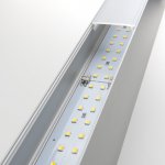 Линейный светодиодный накладной двусторонний светильник 103см 40Вт 4200К матовое серебро 101-100-40-103 Elektrostandard