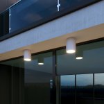 Уличный потолочный светильник Light LED 2103 IP65 35131/H белый Elektrostandard