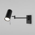 Настенный светильник с поворотным плафоном 20166/1 черный Eurosvet Lank