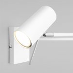 Настенный светильник с поворотным плафоном на штанге 20166/1 белый Eurosvet Lank